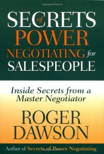 Secrets of Power Negotiating for Salespeople