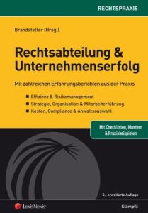 Rechtsabteilung & Unternehmenserfolg