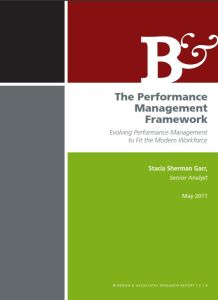 El marco para la gesti&oacute;n del desempe&ntilde;o