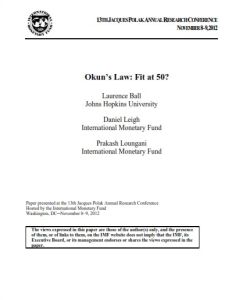Okun&rsquo;s Law