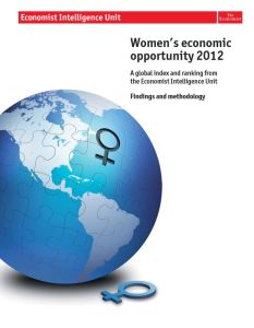 Women&rsquo;s Economic Opportunity 2012