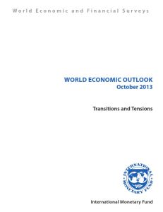 World Economic Outlook October&nbsp;2013