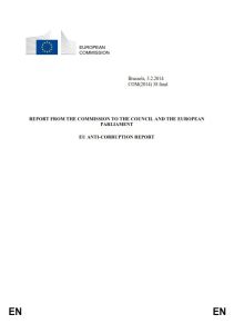 EU Anti-Corruption Report