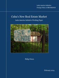 Cuba&rsquo;s New Real Estate Market