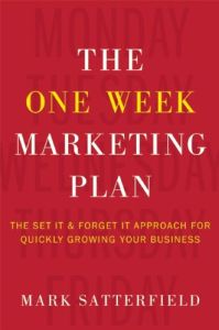 The One Week Marketing Plan