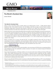 The World&rsquo;s Dumbest Idea