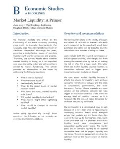 Market Liquidity