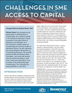 Challenges in SME Access to Capital