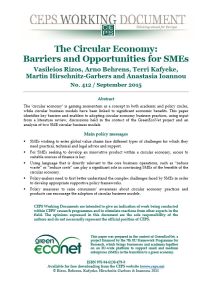 The Circular Economy