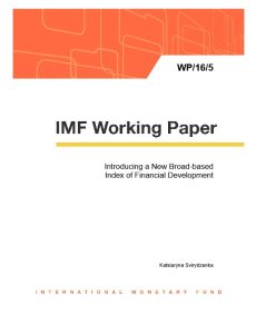 Introducing a New Broad-Based Index of Financial Development