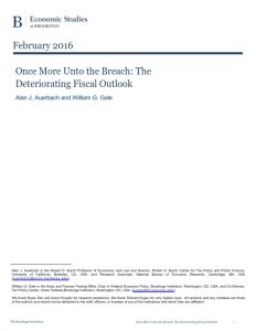 Once More Unto the Breach