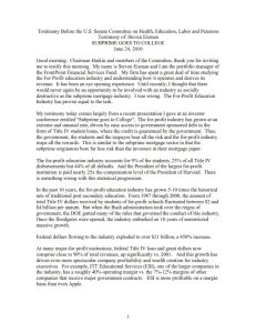 Subprime Goes to College