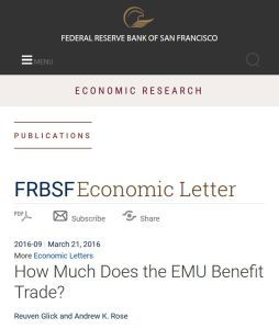 How Much Does the EMU Benefit Trade?