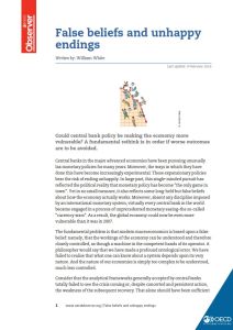 False Beliefs and Unhappy Endings