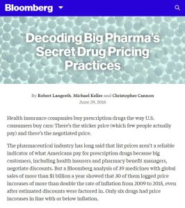 Decoding Big Pharma&rsquo;s Secret Drug Pricing Practices