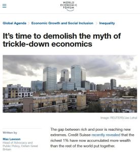 It&rsquo;s Time to Demolish the Myth of Trickle-Down Economics