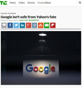 Google Isn&rsquo;t Safe from Yahoo&rsquo;s Fate