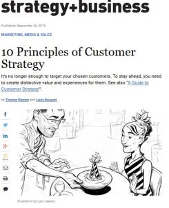 10 Principles of Customer Strategy