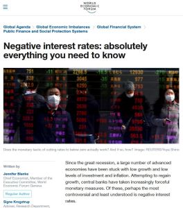 Negative Interest Rates