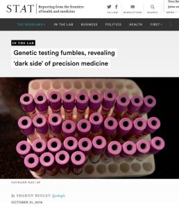 Genetic Testing Fumbles, Revealing &lsquo;Dark Side&rsquo; of Precision Medicine