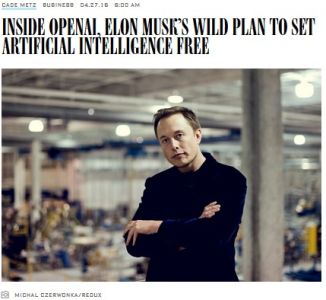 K&uuml;nstliche Intelligenz f&uuml;r alle &ndash; Elon Musk und OpenAI