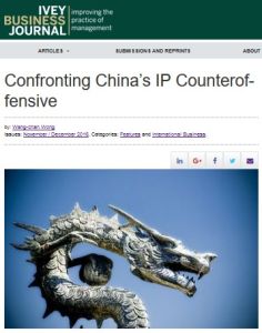 Confronting China&rsquo;s IP Counteroffensive