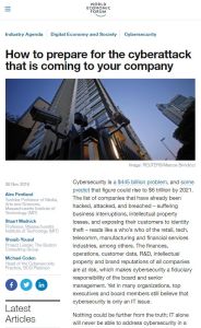 How to Prepare for the Cyberattack That Is Coming to Your Company