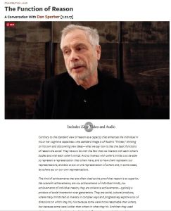 The Function of Reason