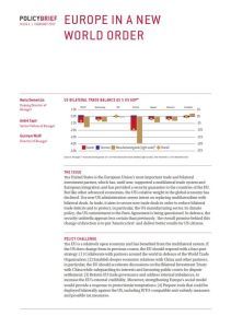 Europe in a New World Order