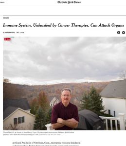 Immune System, Unleashed by Cancer Therapies, Can Attack Organs