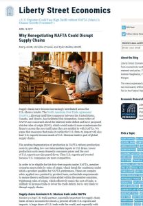 Why Renegotiating NAFTA Could Disrupt Supply Chains