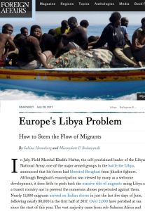 Europe&rsquo;s Libya Problem
