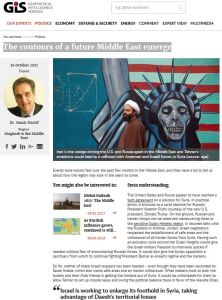 The Contours of a Future Middle East Emerge