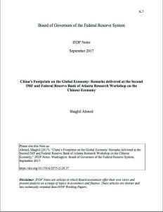 China&rsquo;s Footprints on the Global Economy