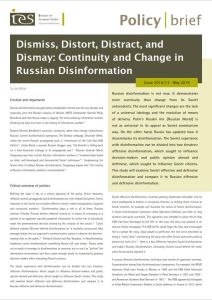 Dismiss, Distort, Distract, and Dismay