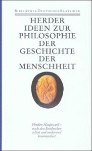 Ideen zur Philosophie der Geschichte der Menschheit