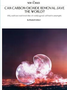 Can Carbon-Dioxide Removal Save the World?