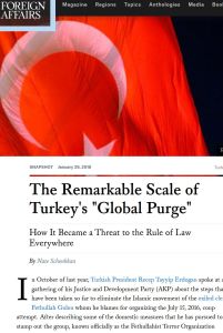 The Remarkable Scale of Turkey&rsquo;s &ldquo;Global Purge&rdquo;