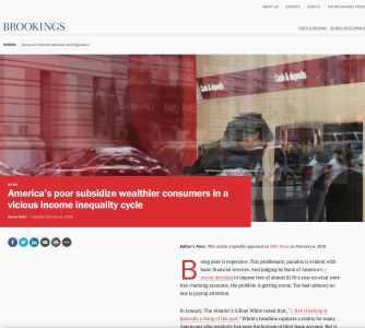 America&rsquo;s poor subsidize wealthier consumers in a vicious income inequality cycle