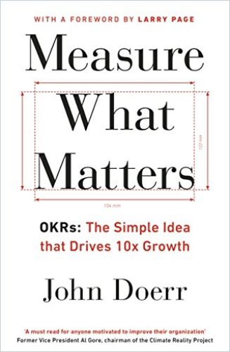 Measure What Matters cover
