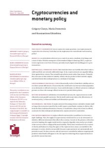 Cryptocurrencies and Monetary Policy