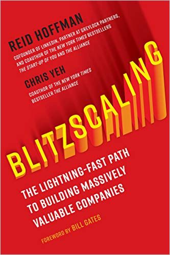 Blitzscaling cover