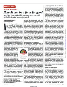 How AI Can Be a Force for Good