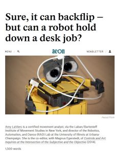 Sure, It Can Backflip &ndash; But Can a Robot Hold Down a Desk Job?