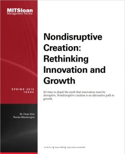 Nondisruptive Creation