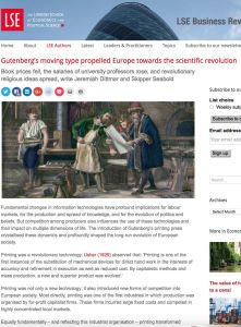 Gutenberg&rsquo;s moving type propelled Europe towards the scientific revolution