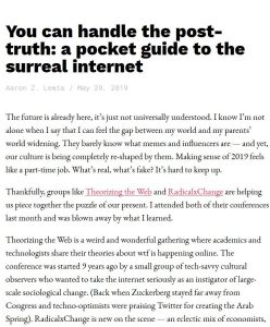 You Can Handle the Post-Truth