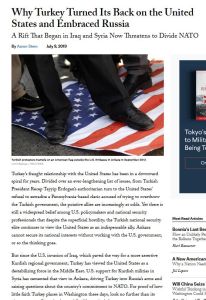 Why Turkey Turned Its Back on the United States and Embraced Russia