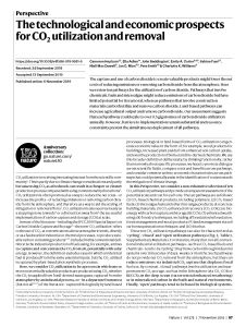 The Technological and Economic Prospects for CO2 Utilization and Removal