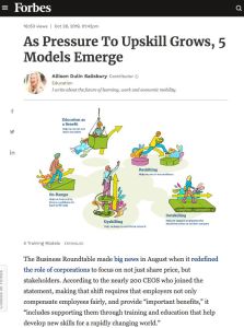 As Pressure to Upskill Grows, 5 Models Emerge